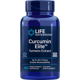 LIFE EXTENSION CURCUMIN ELITE TURMERIC EXTRACT 60veg Caps